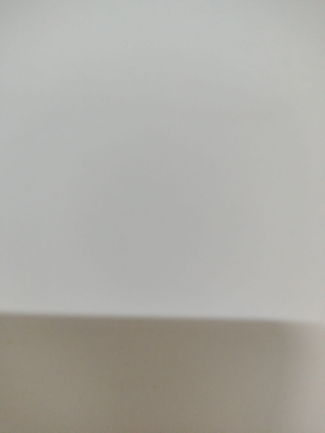 Bufaisal barcode label photo for used white bedside nightstand — label unreadable