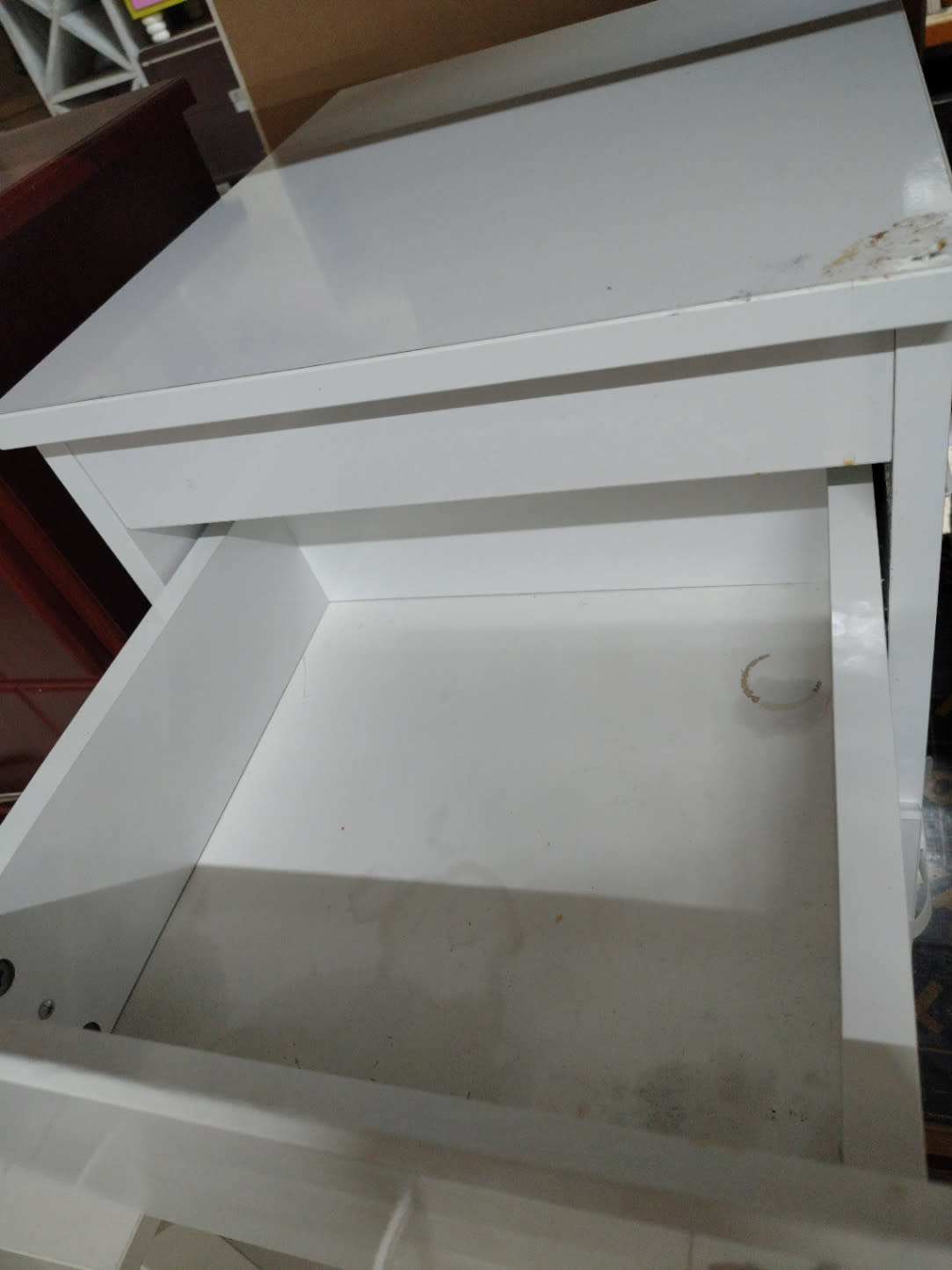 2-Drawer Nightstand with Door 3