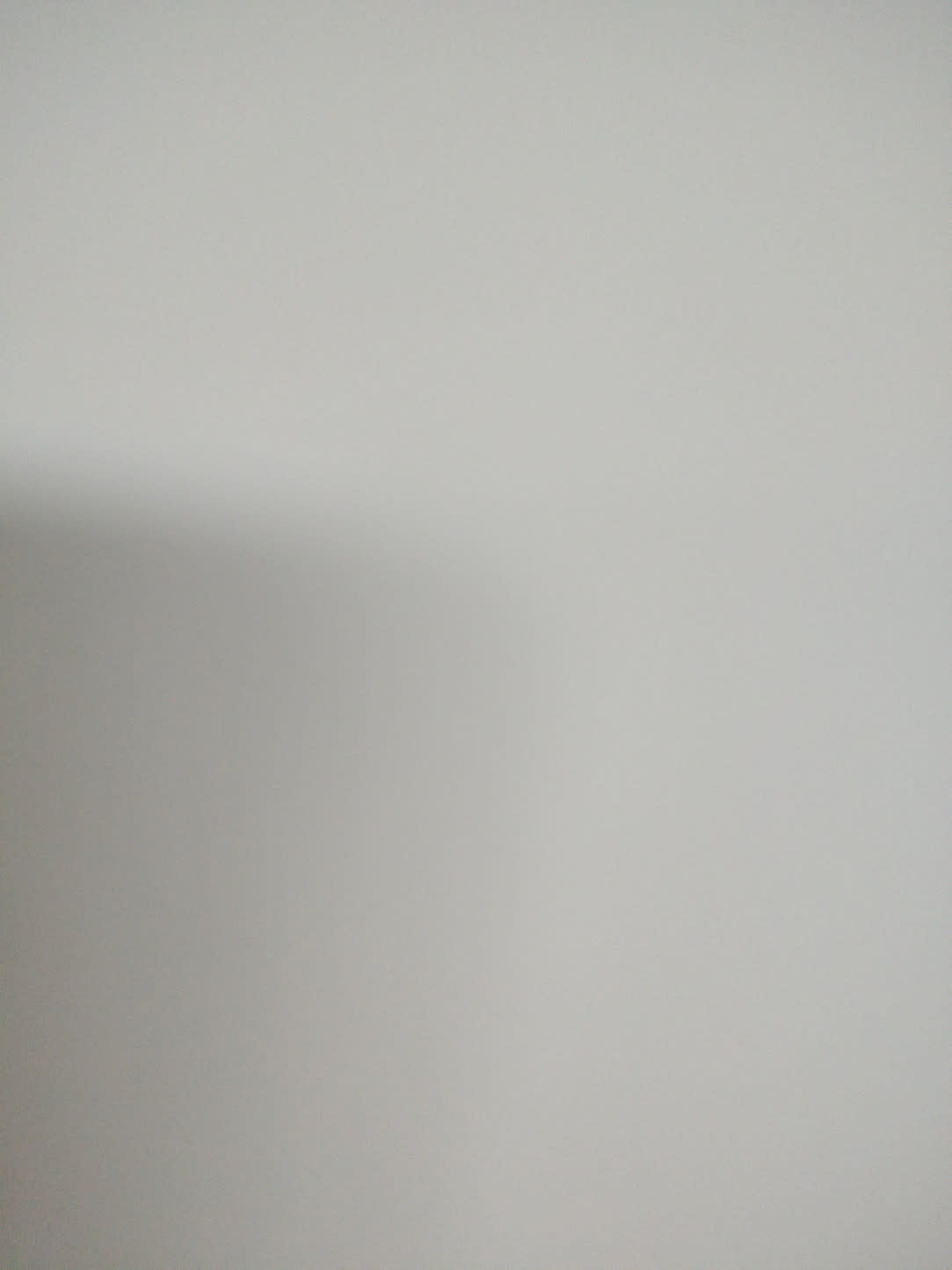 Barcode label photo — unreadable, no barcode captured for this nightstand listing