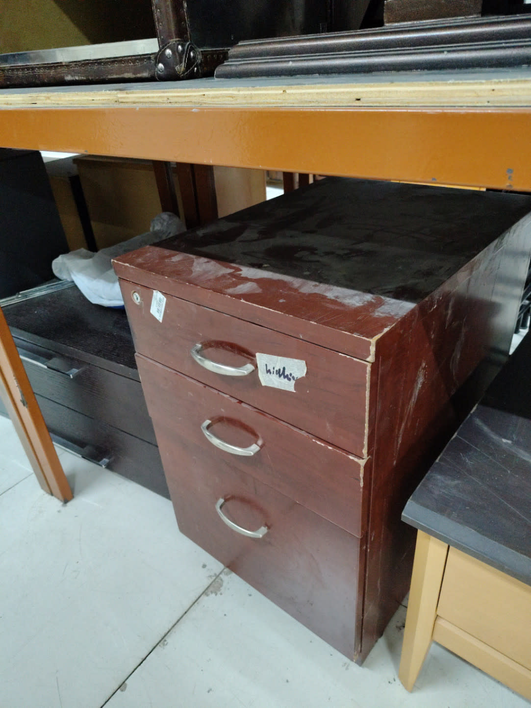 3-Drawer Pedestal Filing Cabinet 3