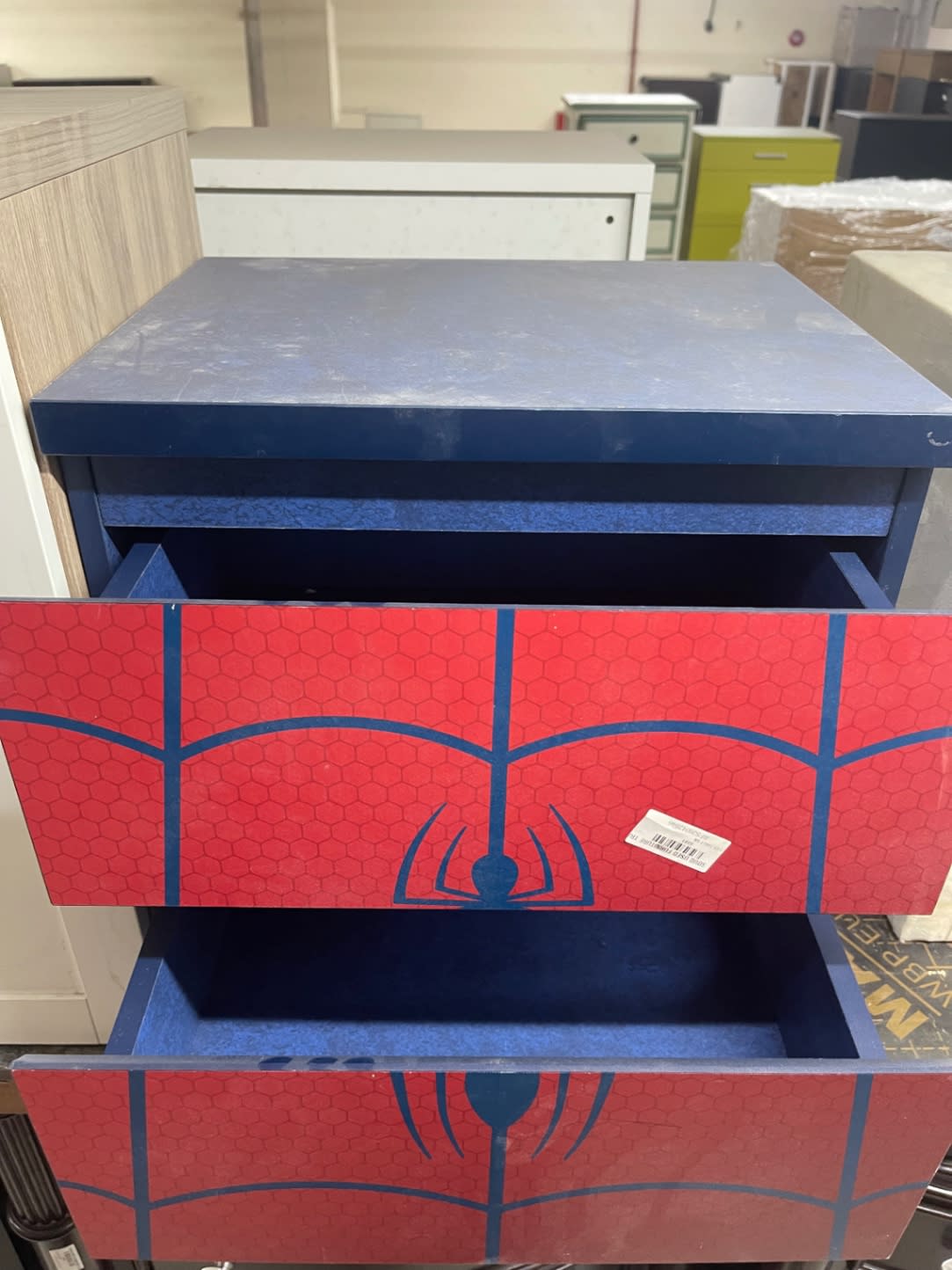 Kids 2-Drawer Side Table Spider-Man 2