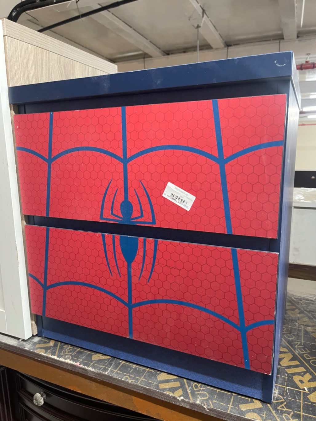 Kids 2-Drawer Side Table Spider-Man 3