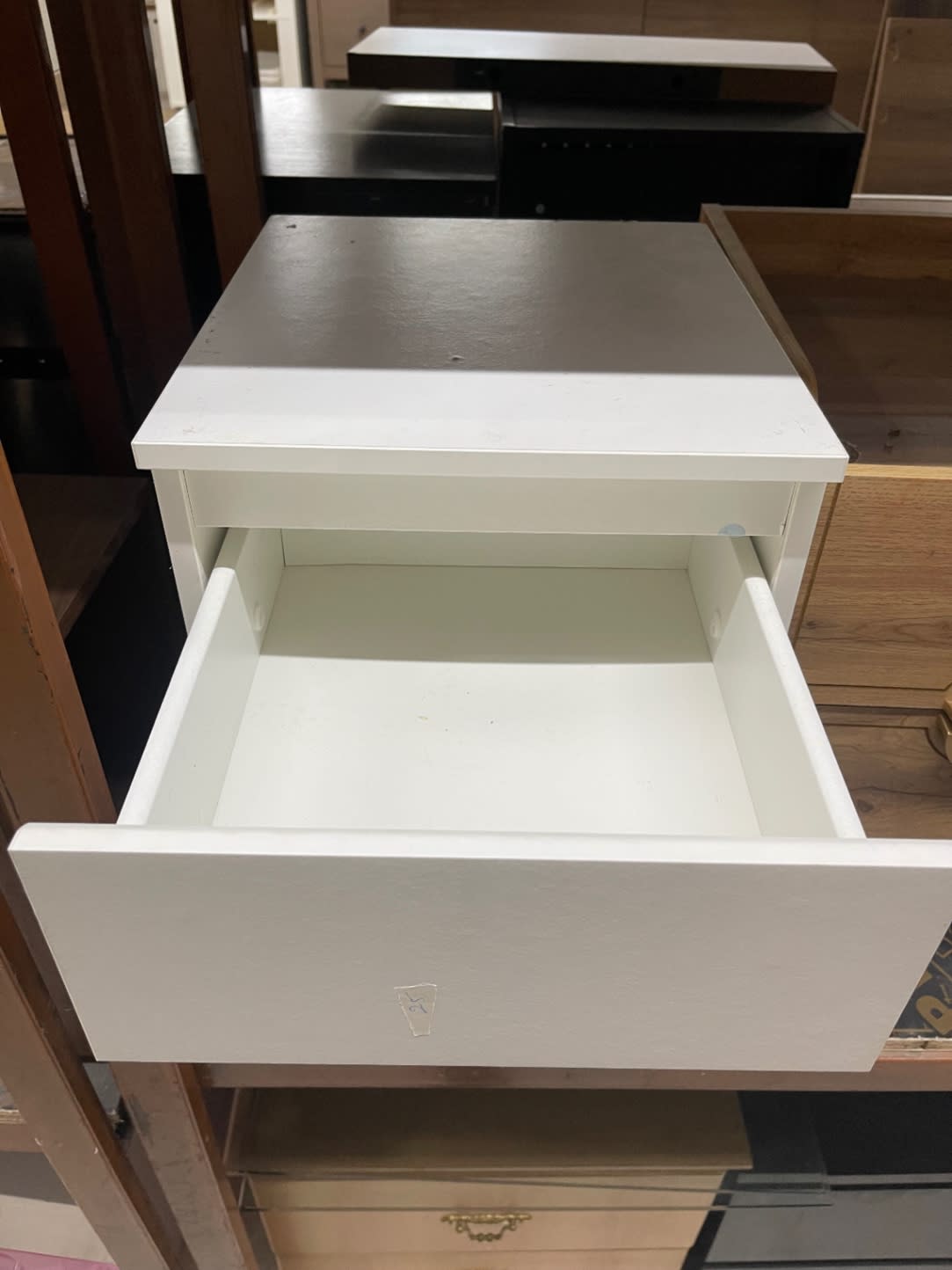 2-Drawer Bedside Nightstand 3