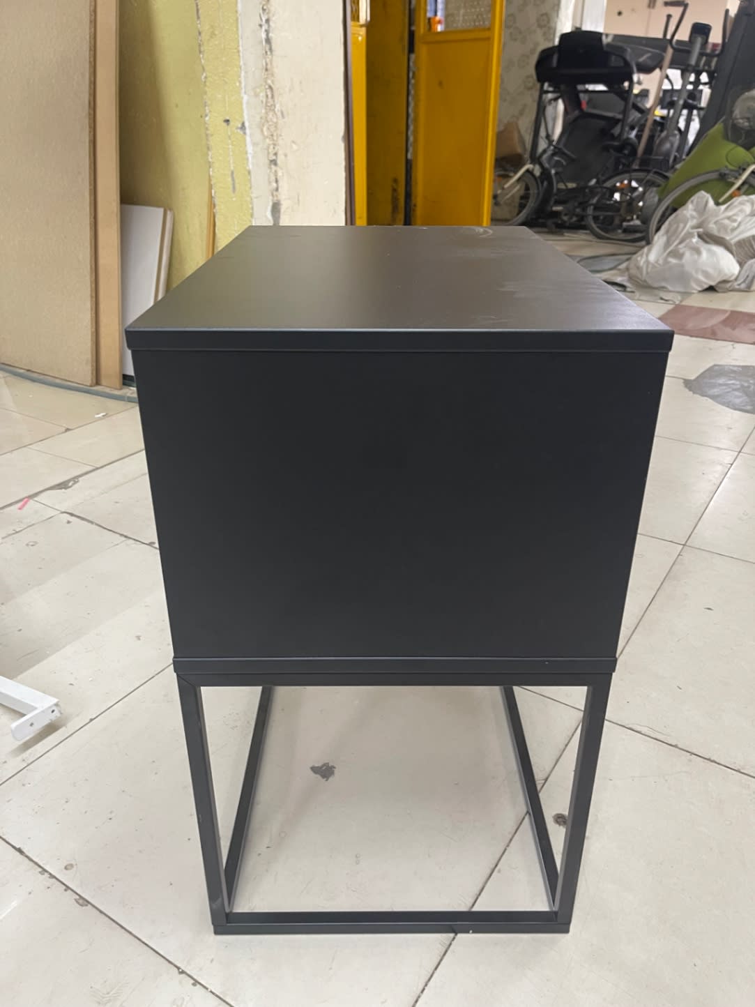 Nightstand with Drawer and Open Shelf 3