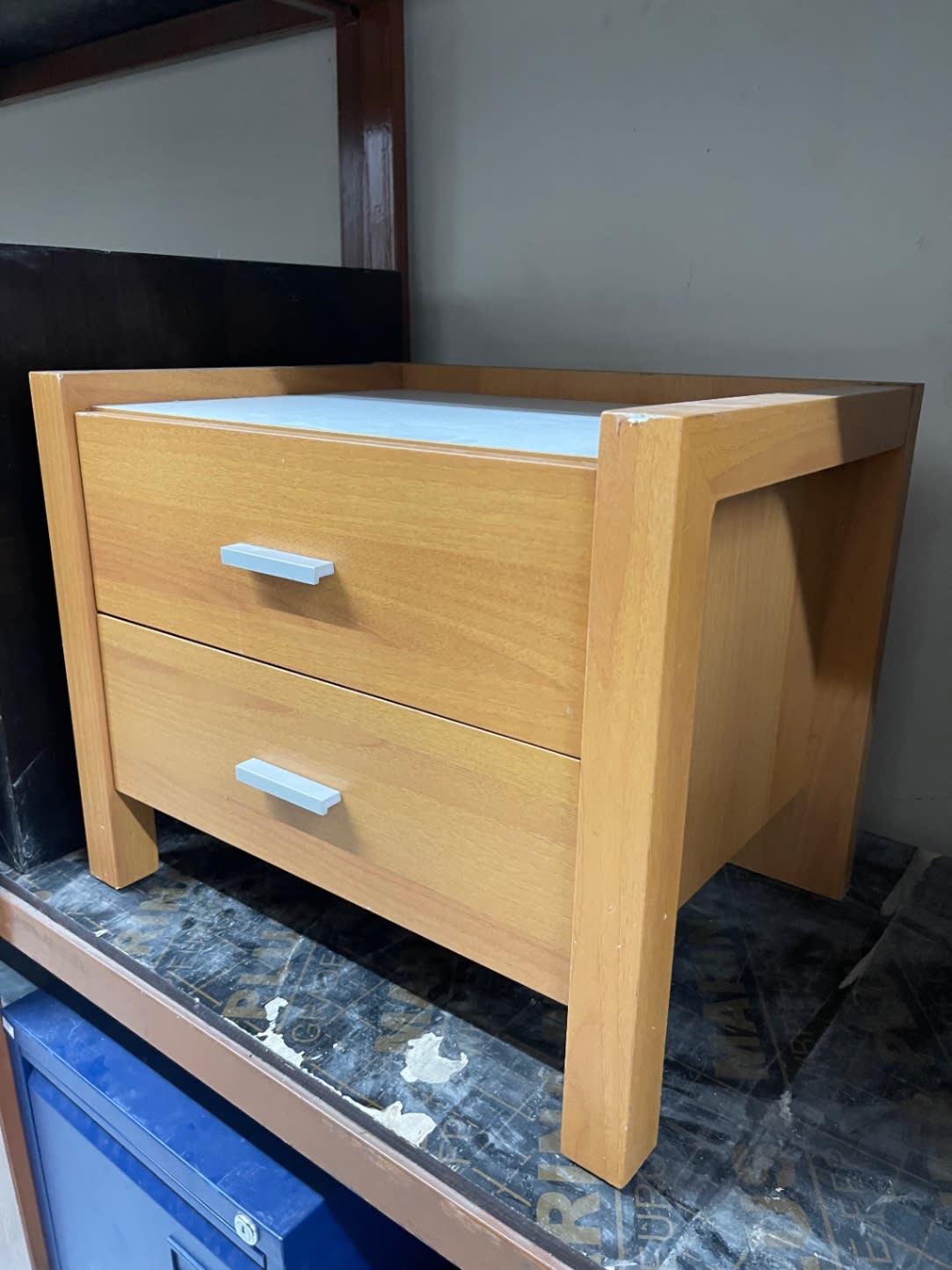2-Drawer Bedside Nightstand 2