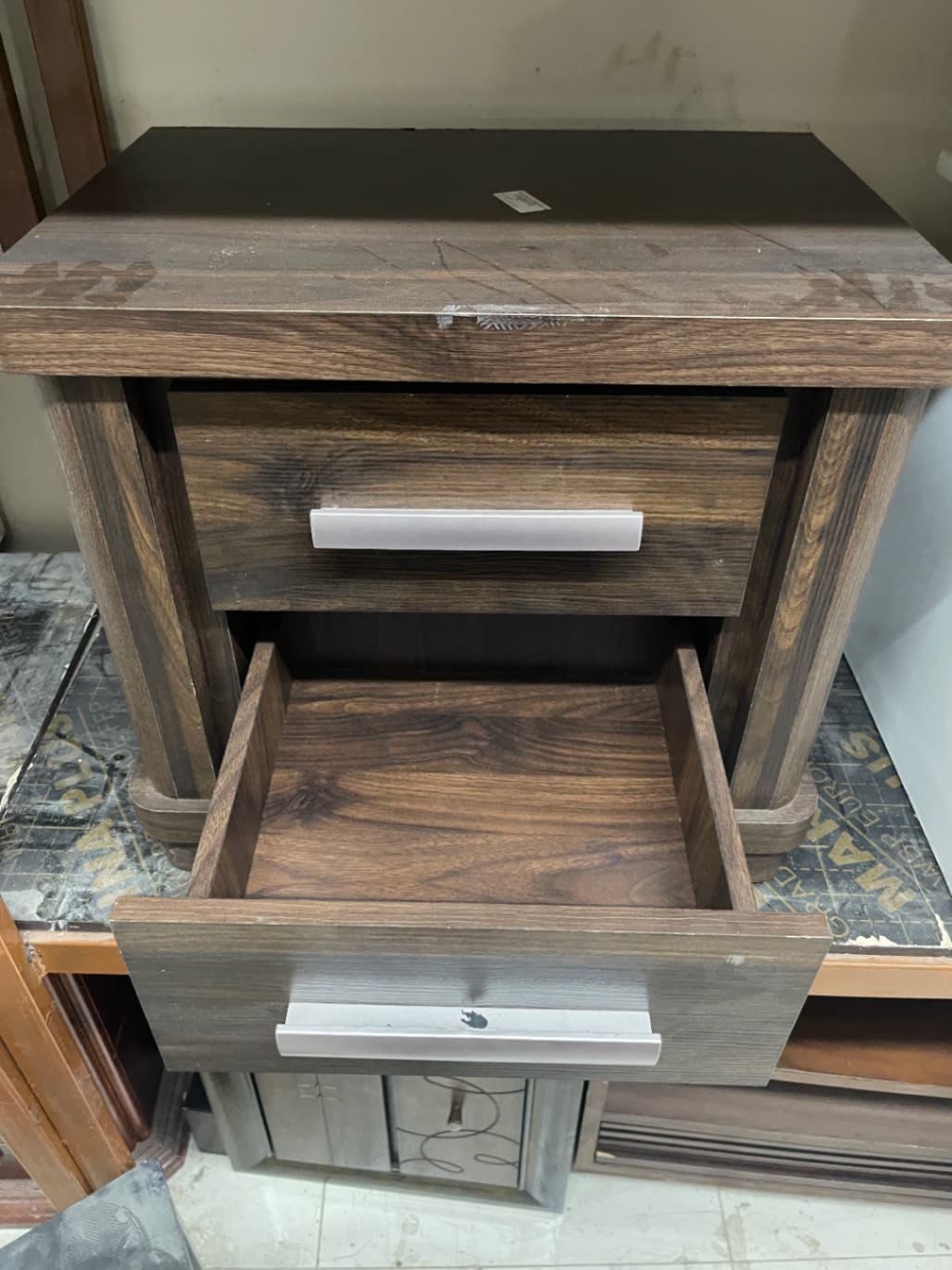2-Drawer Bedside Nightstand 2