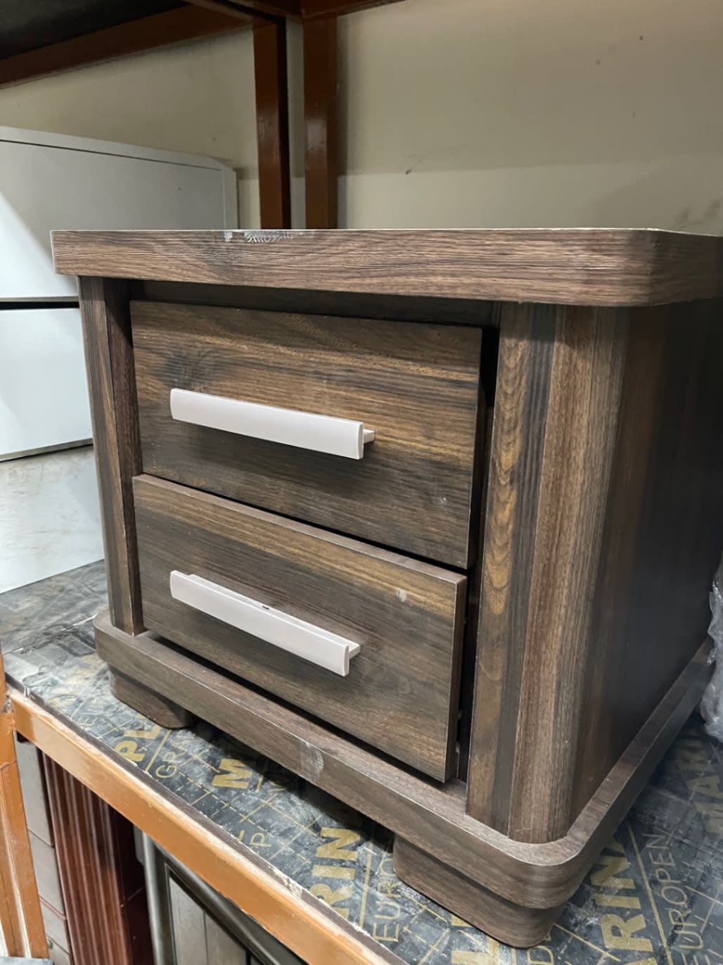 2-Drawer Bedside Nightstand 3