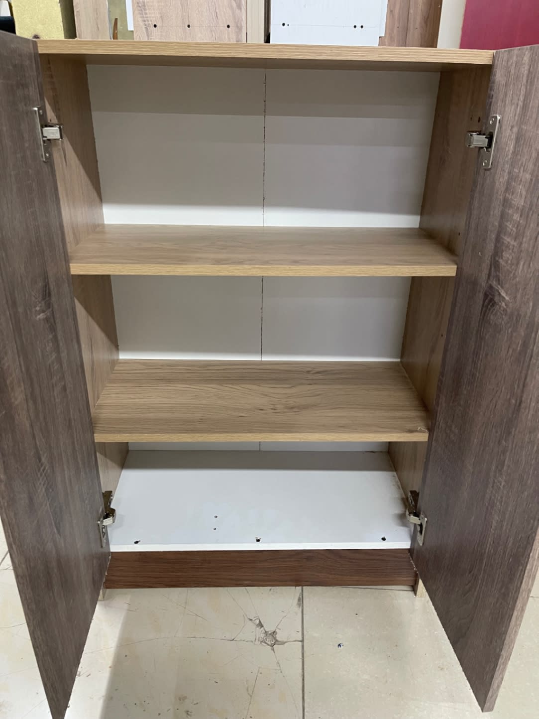 Two-Door Shoe Rack Cabinet 2