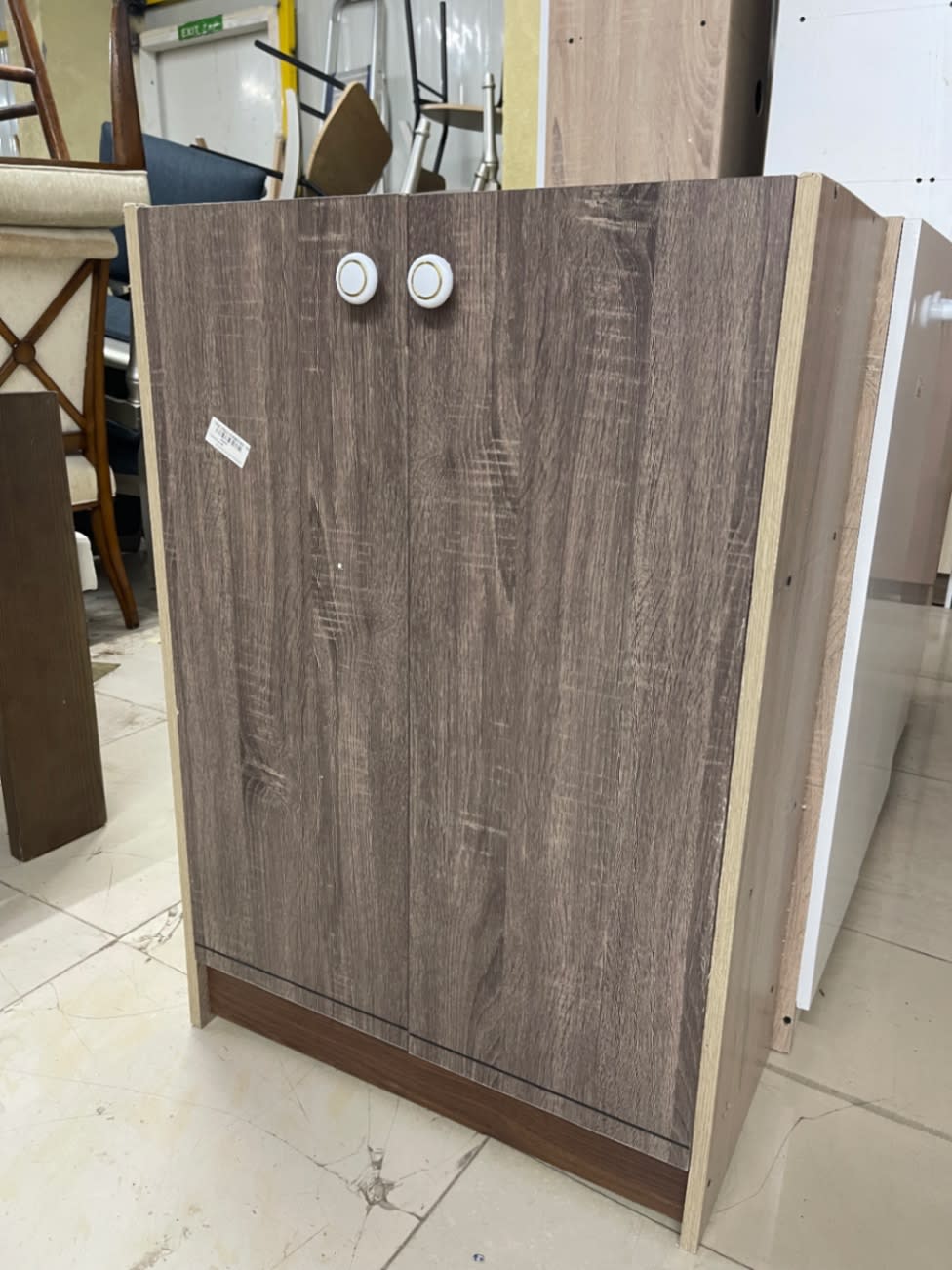 Two-Door Shoe Rack Cabinet 3