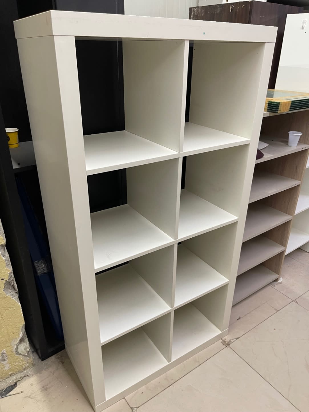8-Cube Storage Shelf Unit