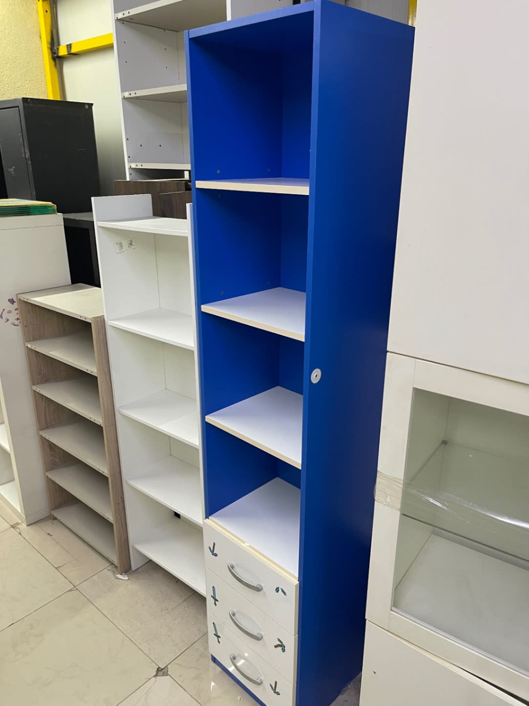 Kids Bookcase with Drawers 2