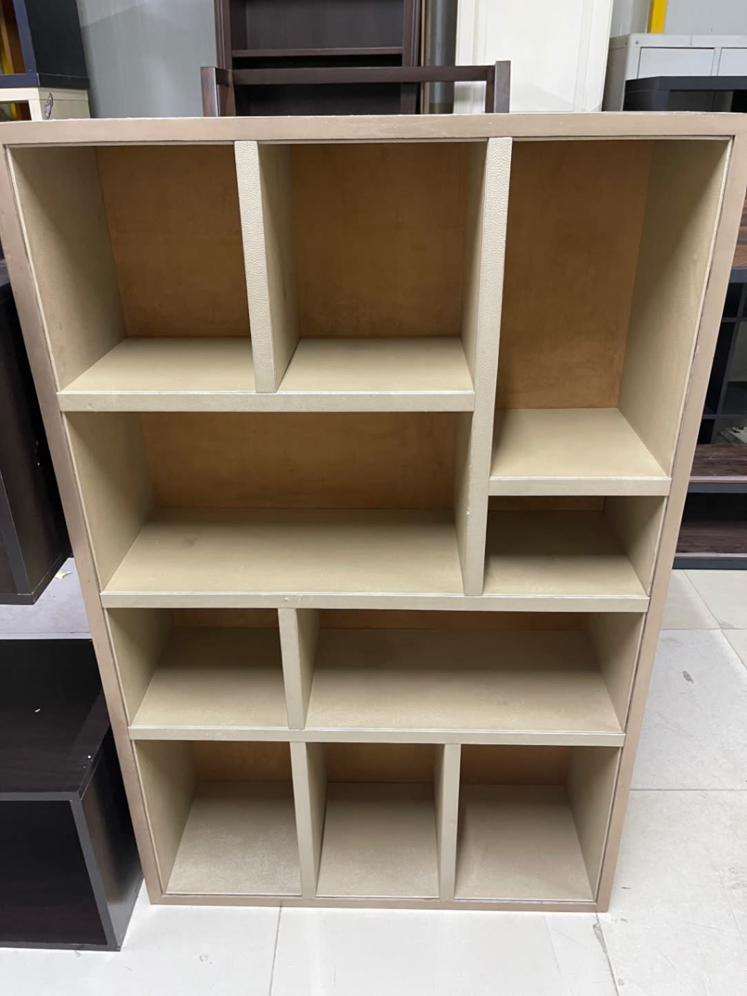 Multi-Cube Open Bookshelf
