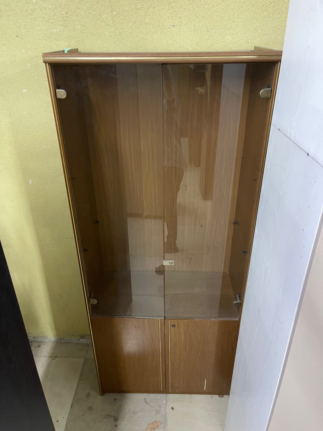 Display Cabinet with Glass Doors 3