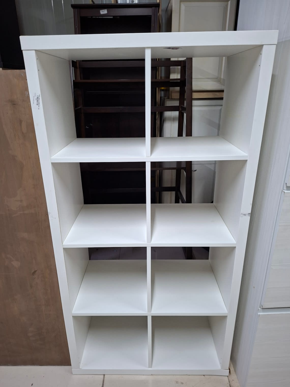 Open Cube Bookshelf White