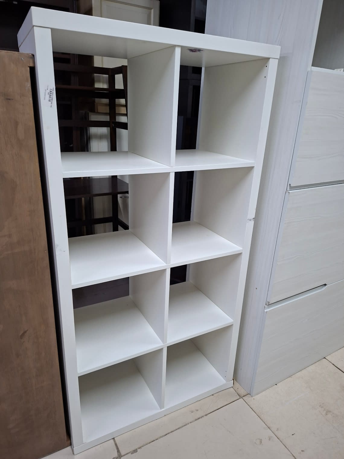 Open Cube Bookshelf White 2