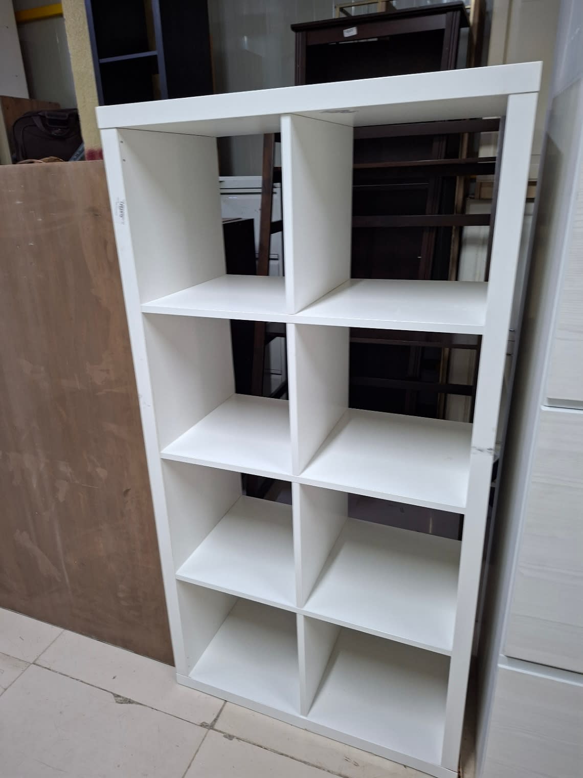 Open Cube Bookshelf White 3