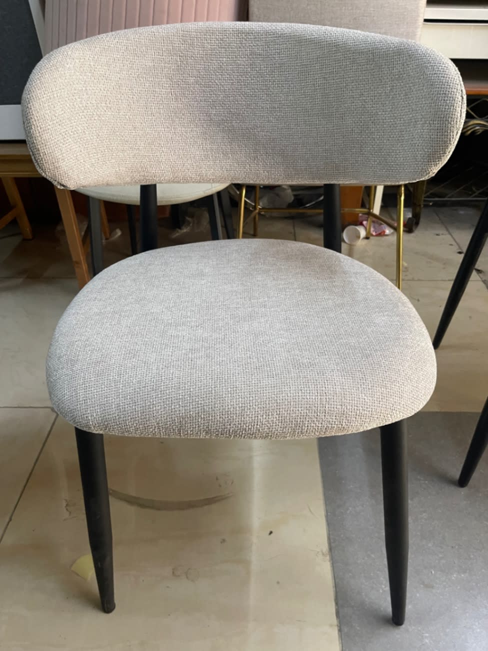 Round-Back Dining Chair