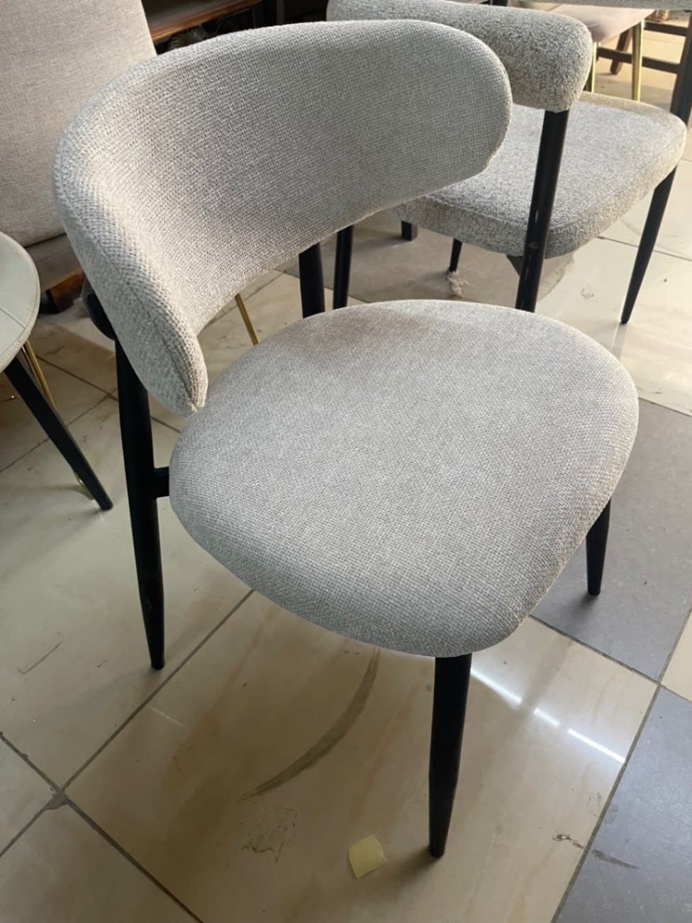 Round-Back Dining Chair 2