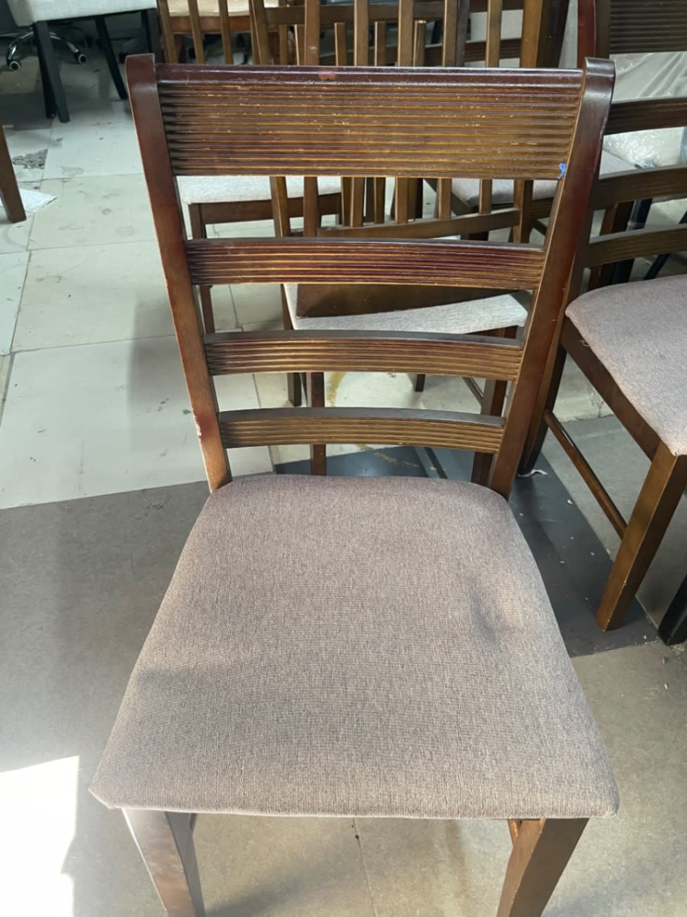 Dining Chair with Upholstered Seat