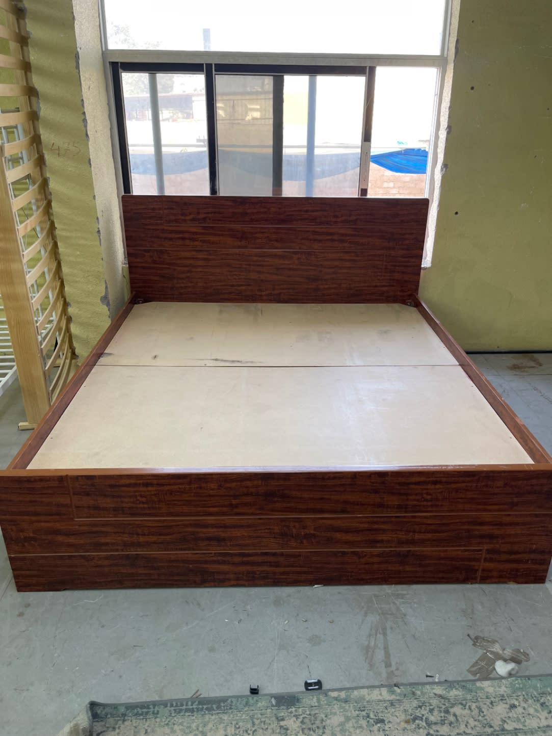 King Bed Frame with Headboard