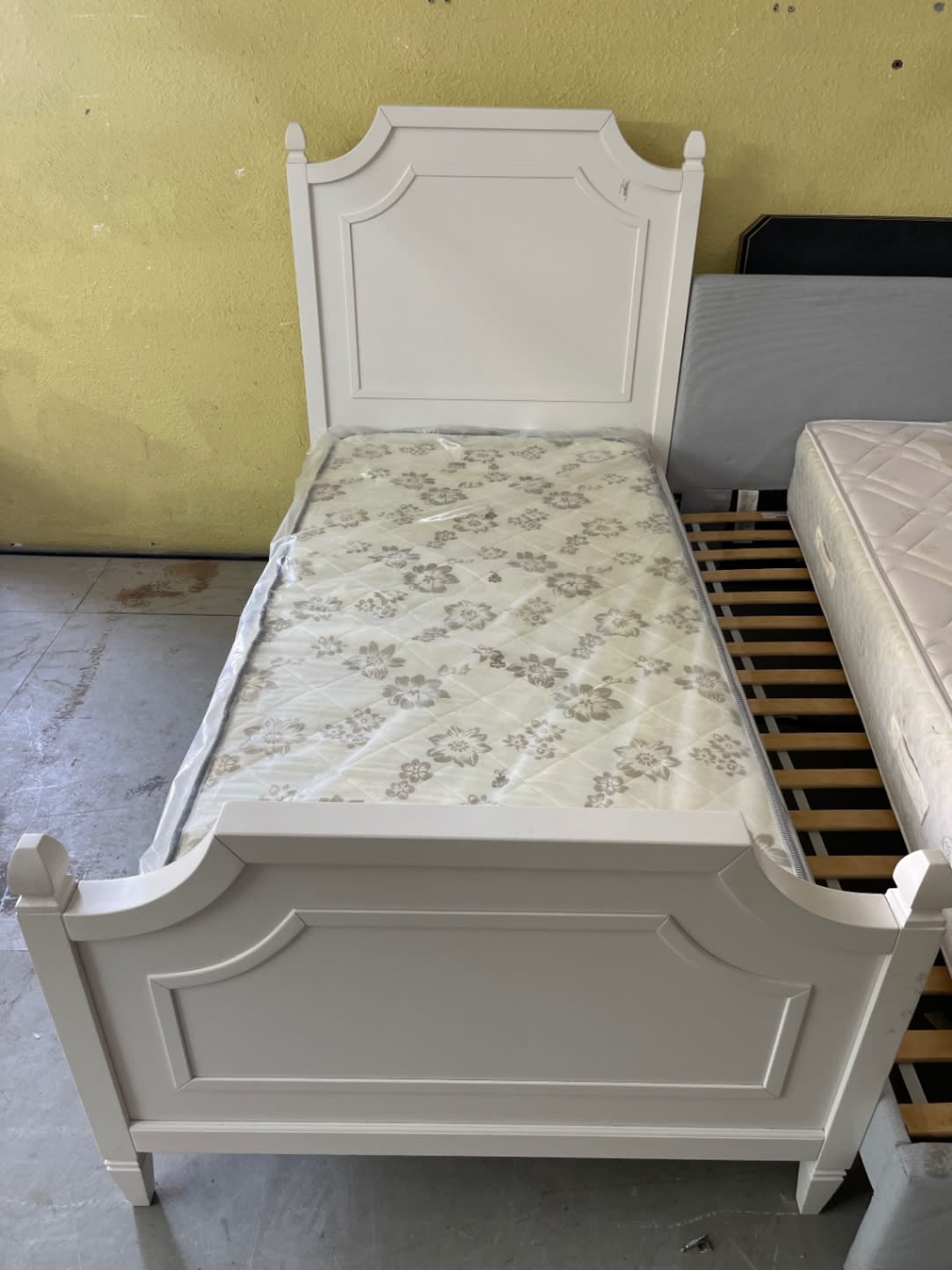 Single Bed Frame with Mattress