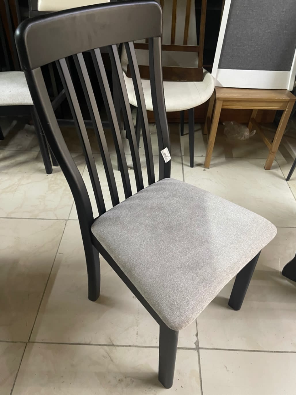 Dining Chair with Fabric Seat 2