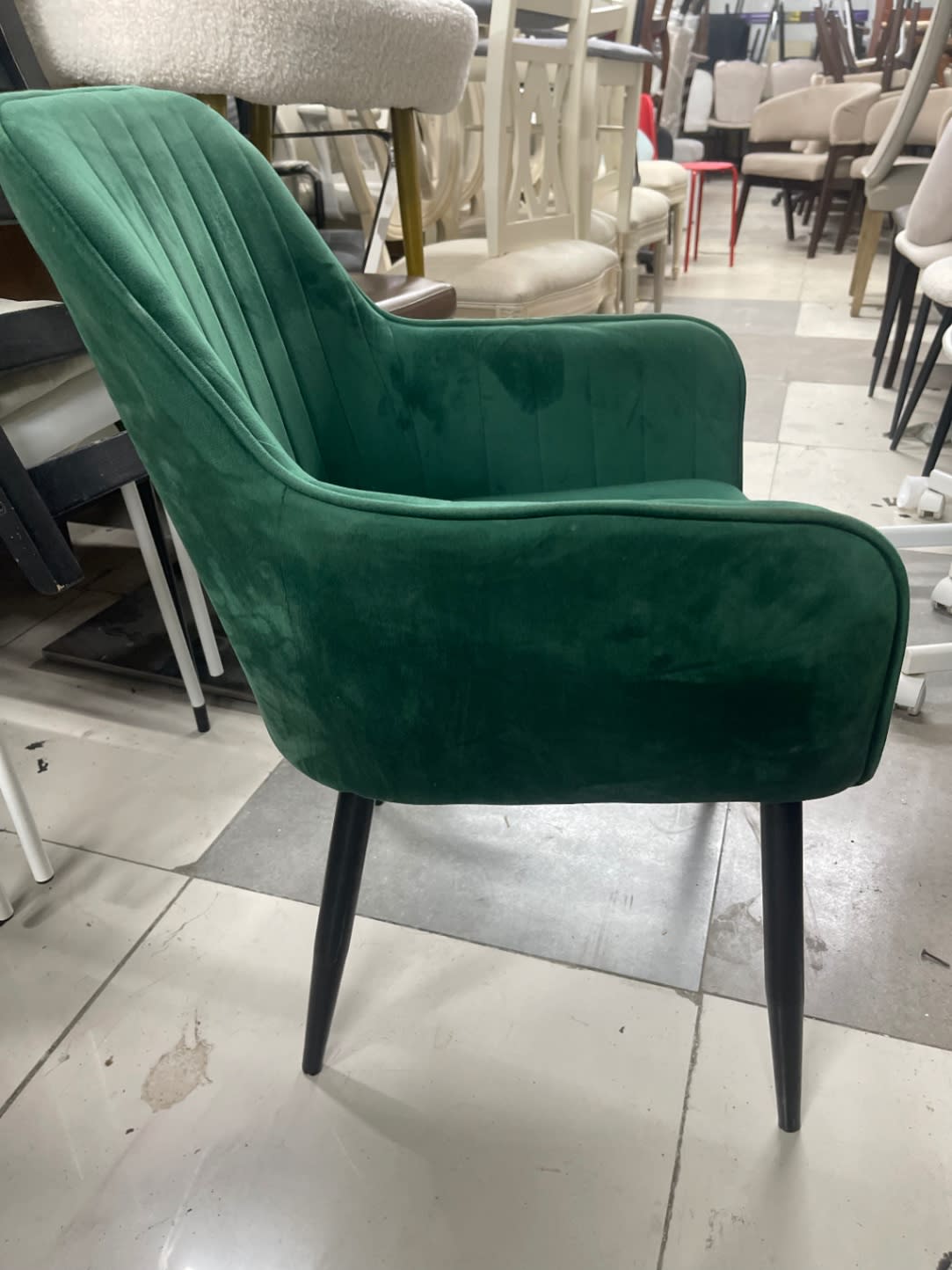 Velvet Armchair 2