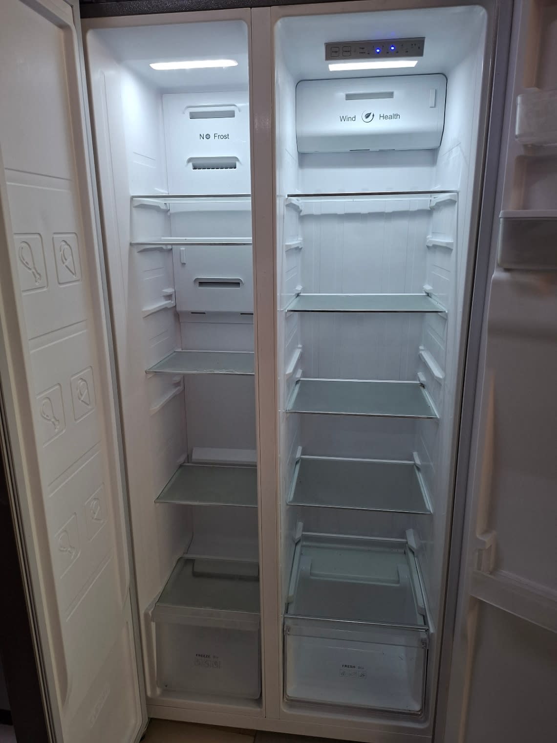 Side-by-Side Refrigerator with Water Dispenser 2