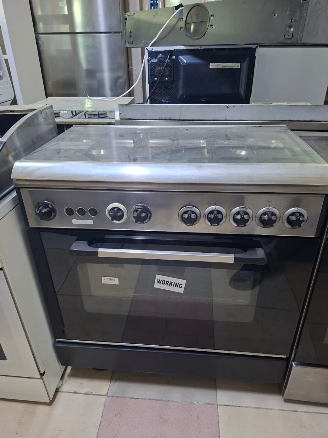 5-Burner Gas Cooker with Oven