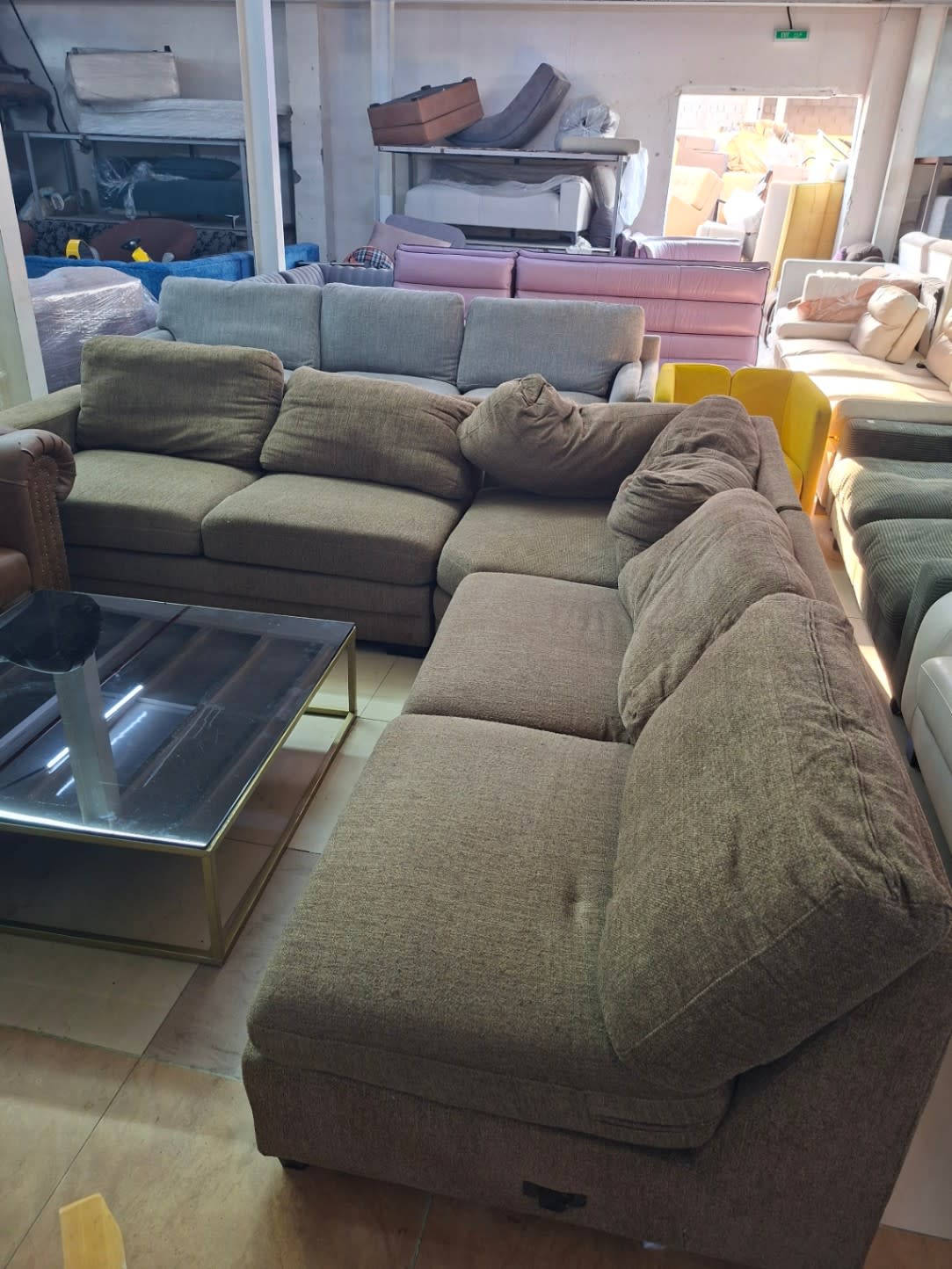 L-Shape Sectional Sofa