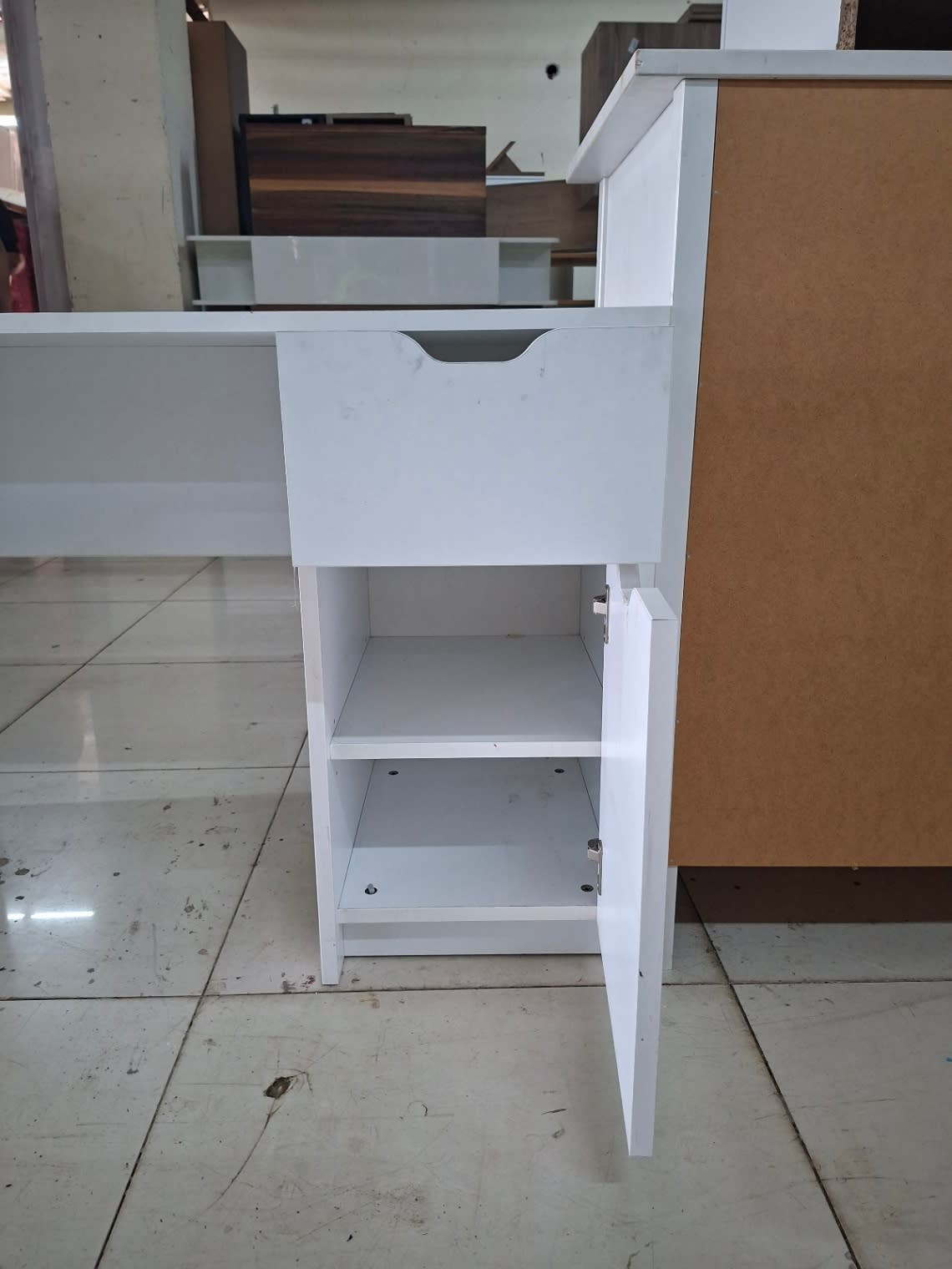 Study Desk with Drawer and Cabinet 2