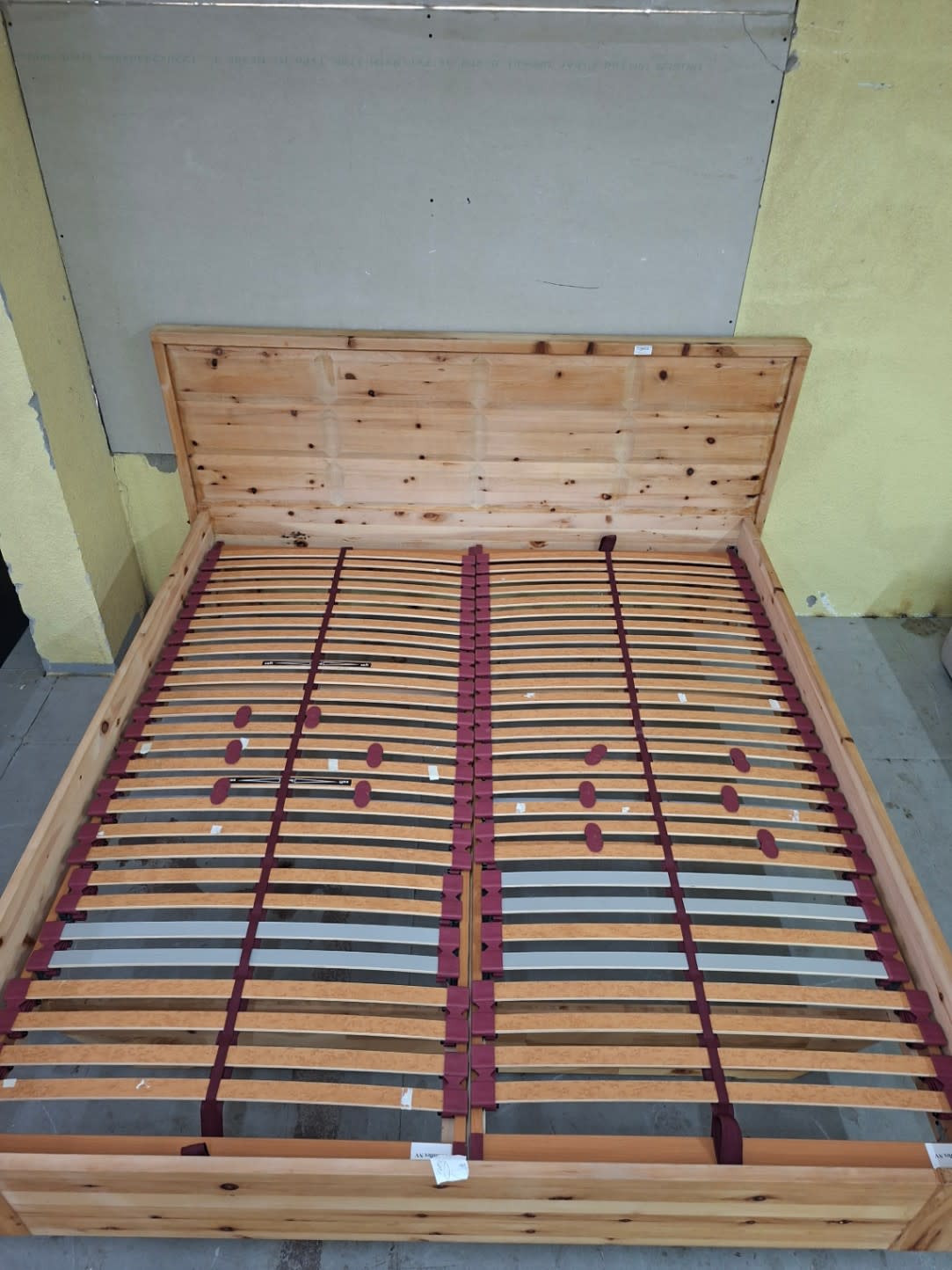 King Bed Frame with Slatted Base 3