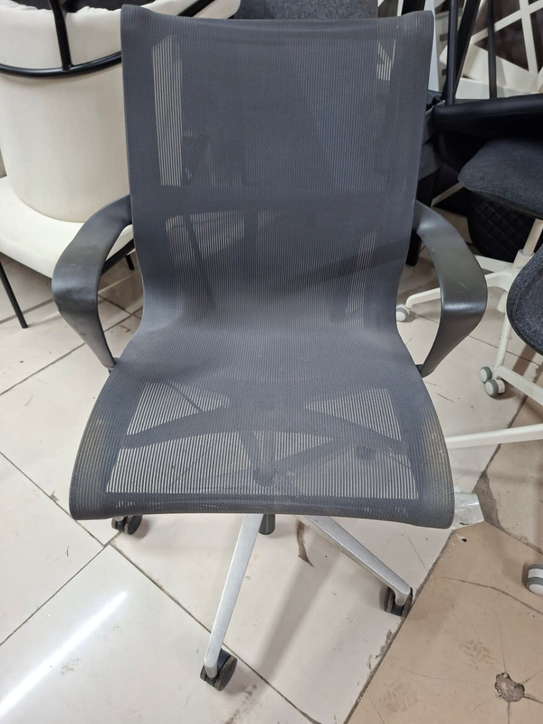 Mesh Office Chair with Armrests