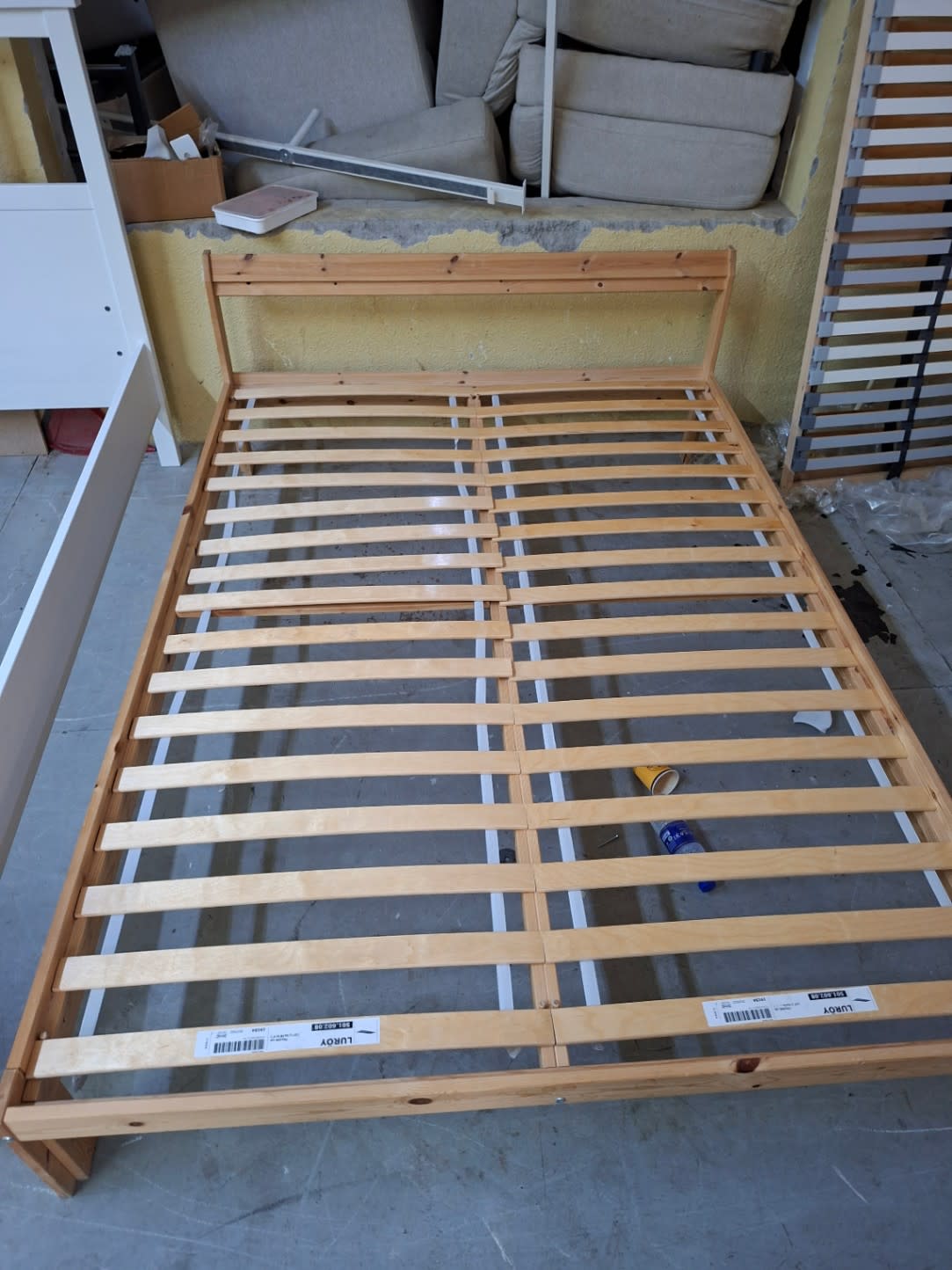 LURÖY Slatted Bed Base