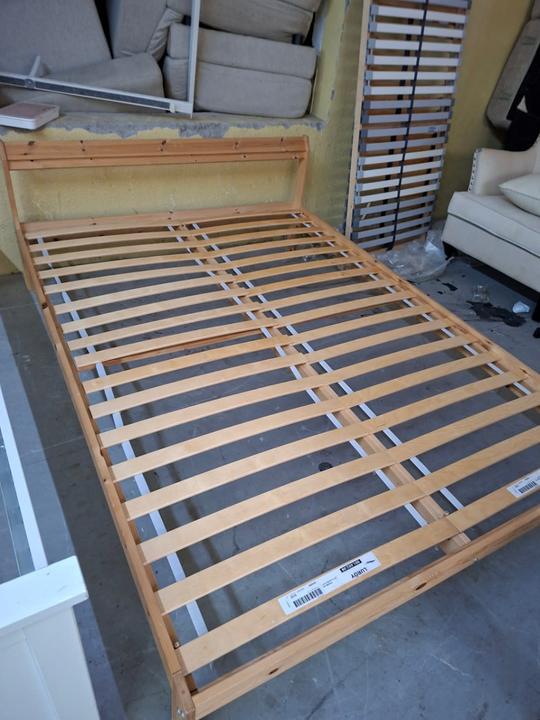 LURÖY Slatted Bed Base 3