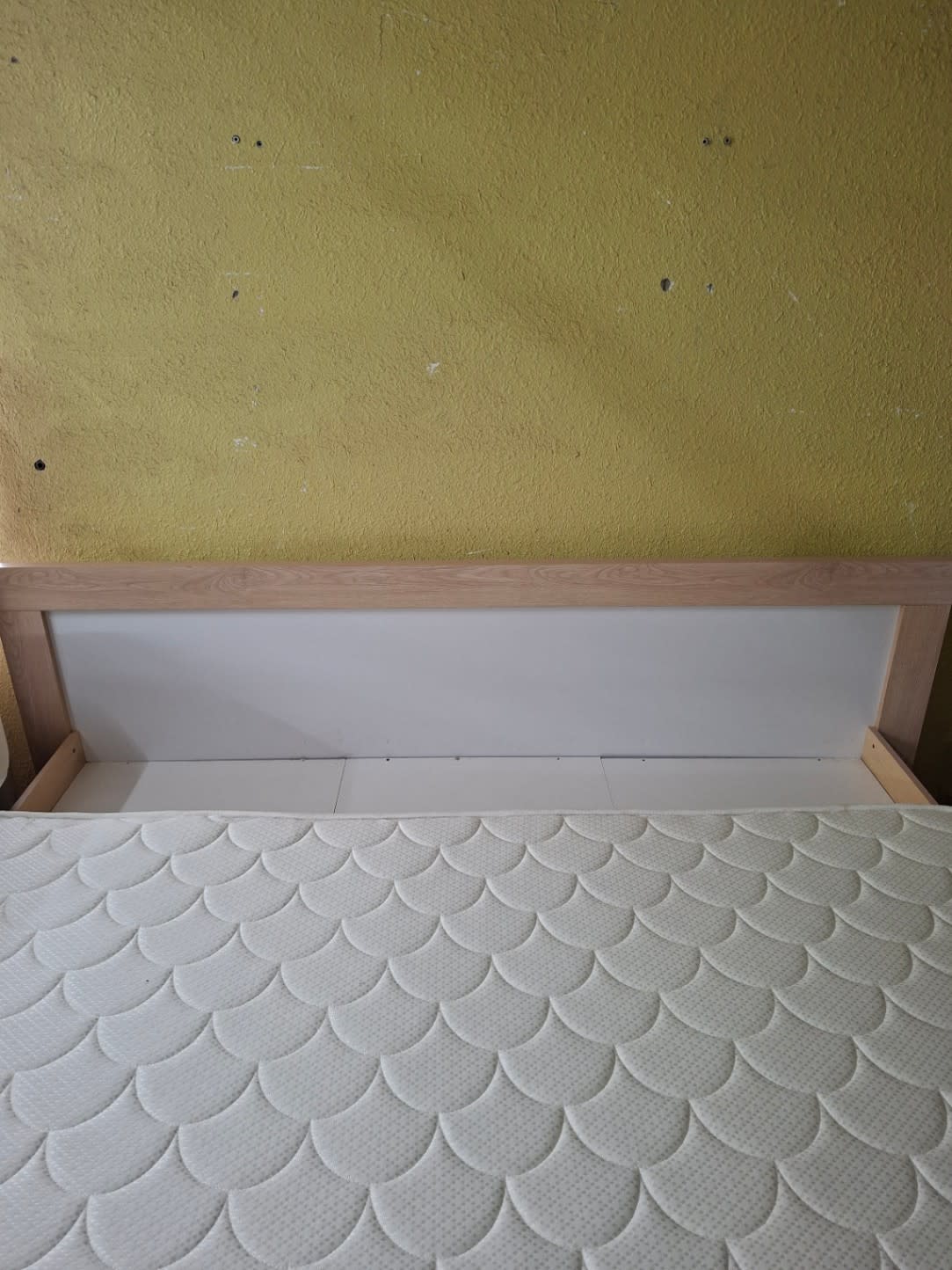 King Bed Frame with Mattress 3