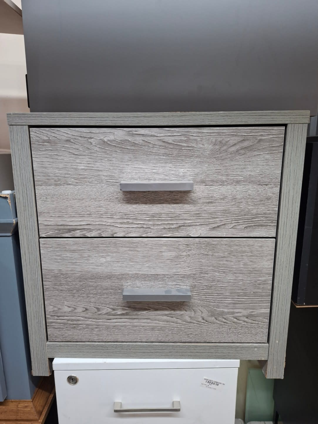 2-Drawer Bedside Nightstand
