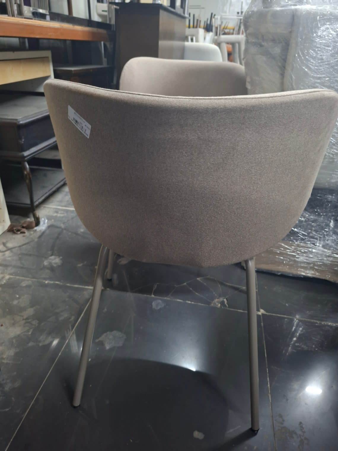 upholstered dining chair. 3