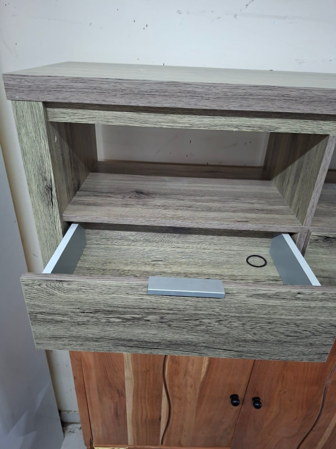 contemporary wooden TV stand 2