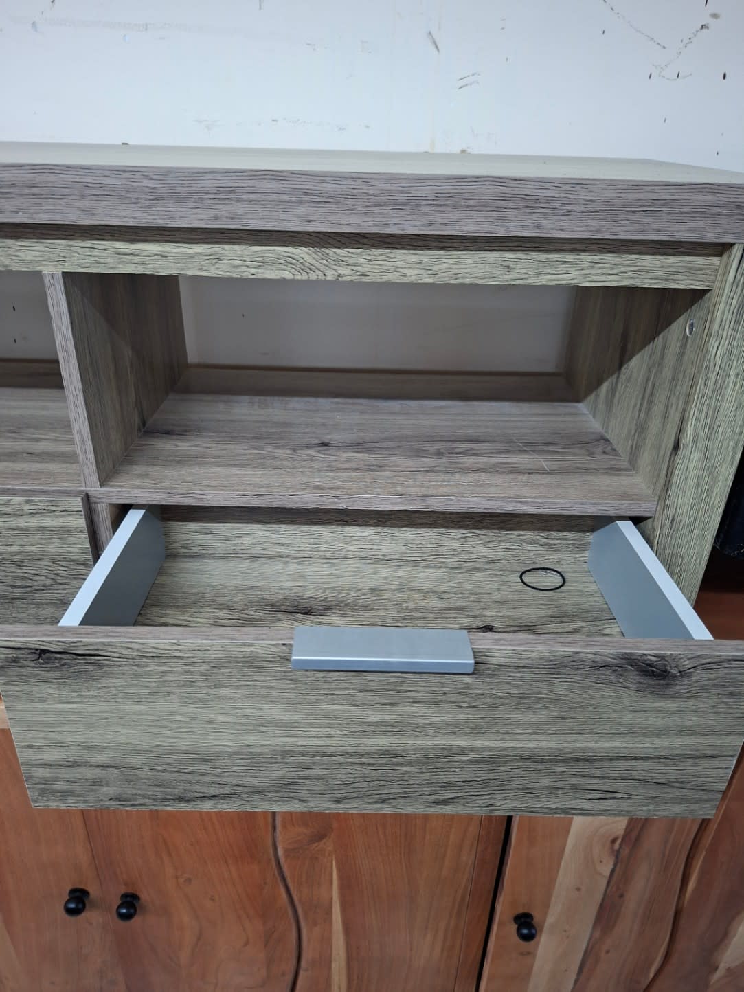 contemporary wooden TV stand 3