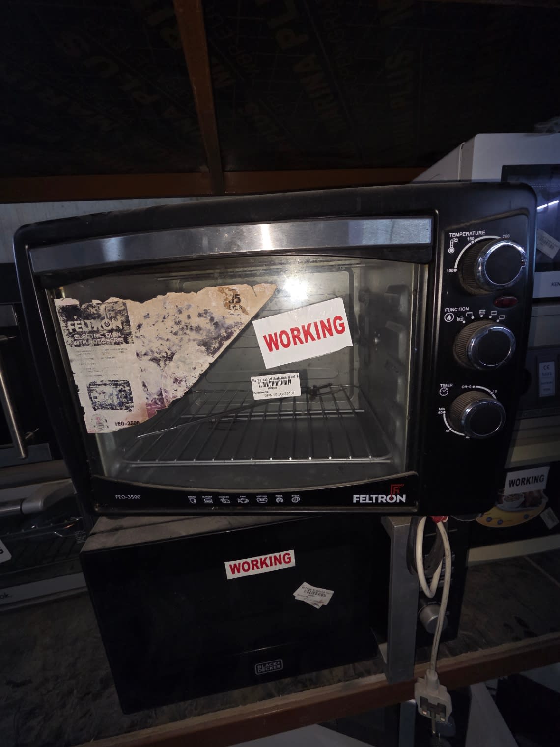 Electric Toaster Oven with Rotisserie