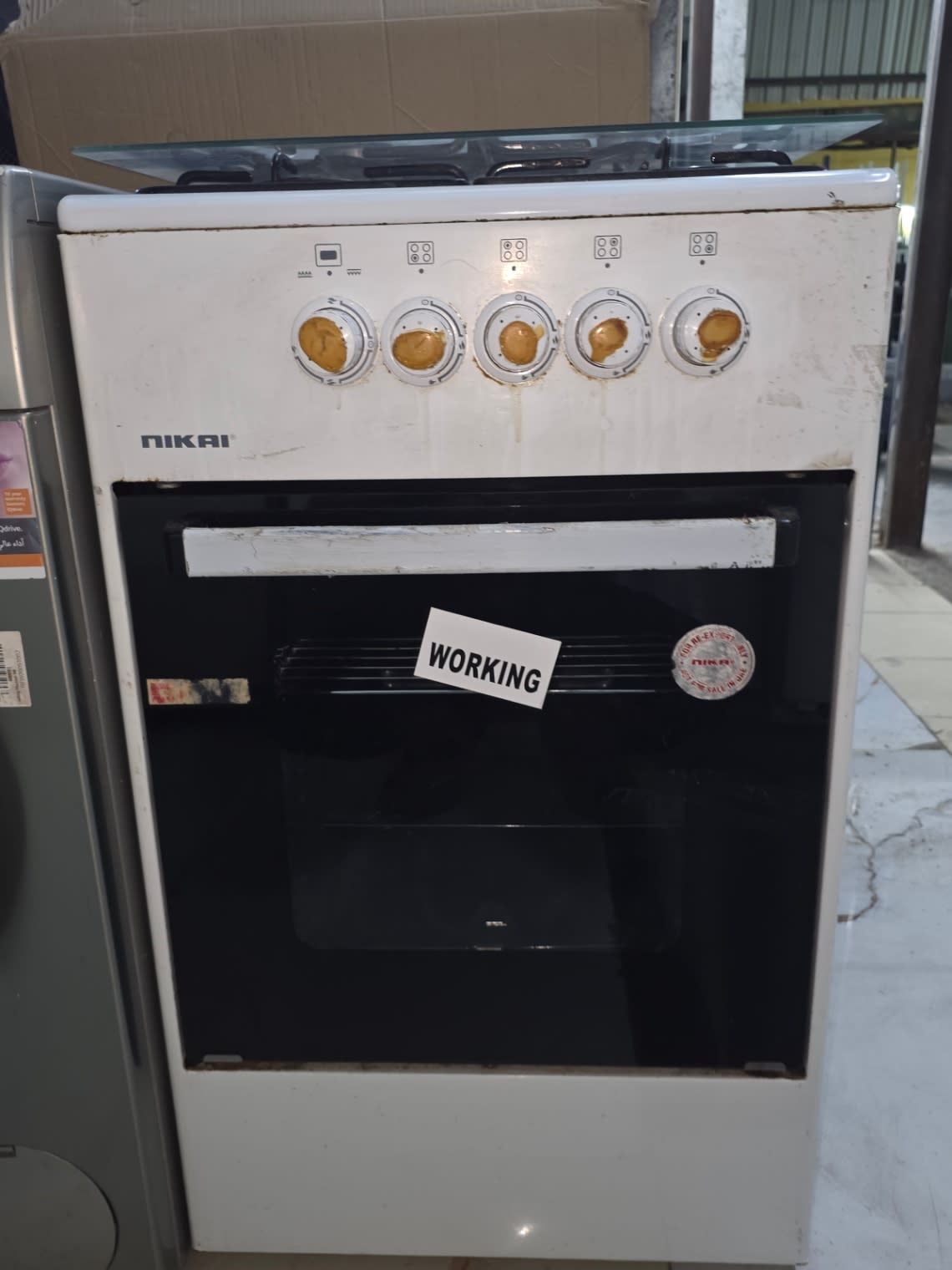 Freestanding Gas Cooker with Oven