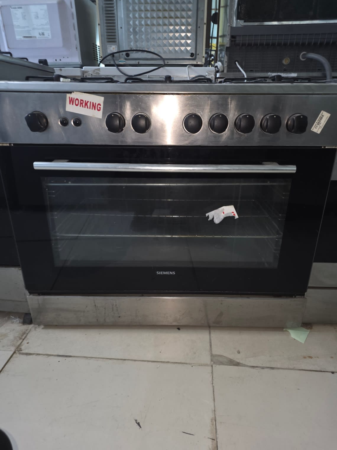 Freestanding Gas Cooker with Oven