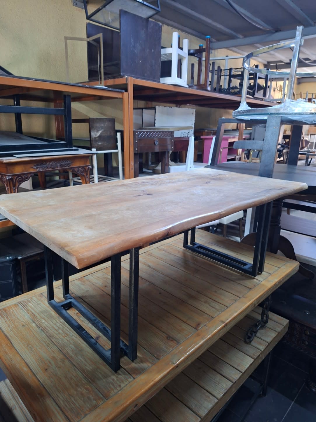 Live-Edge Coffee Table