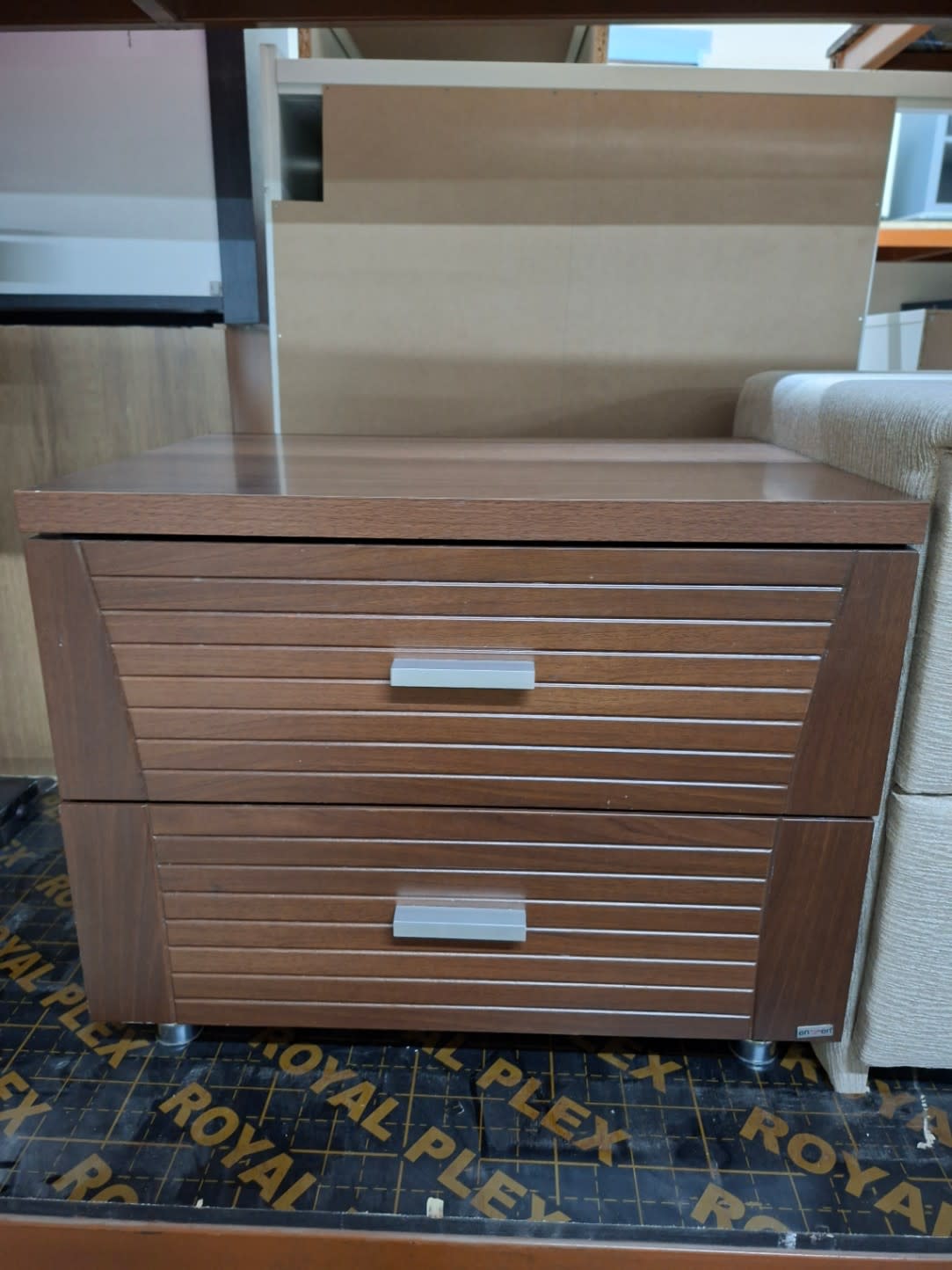 2-Drawer Bedside Table