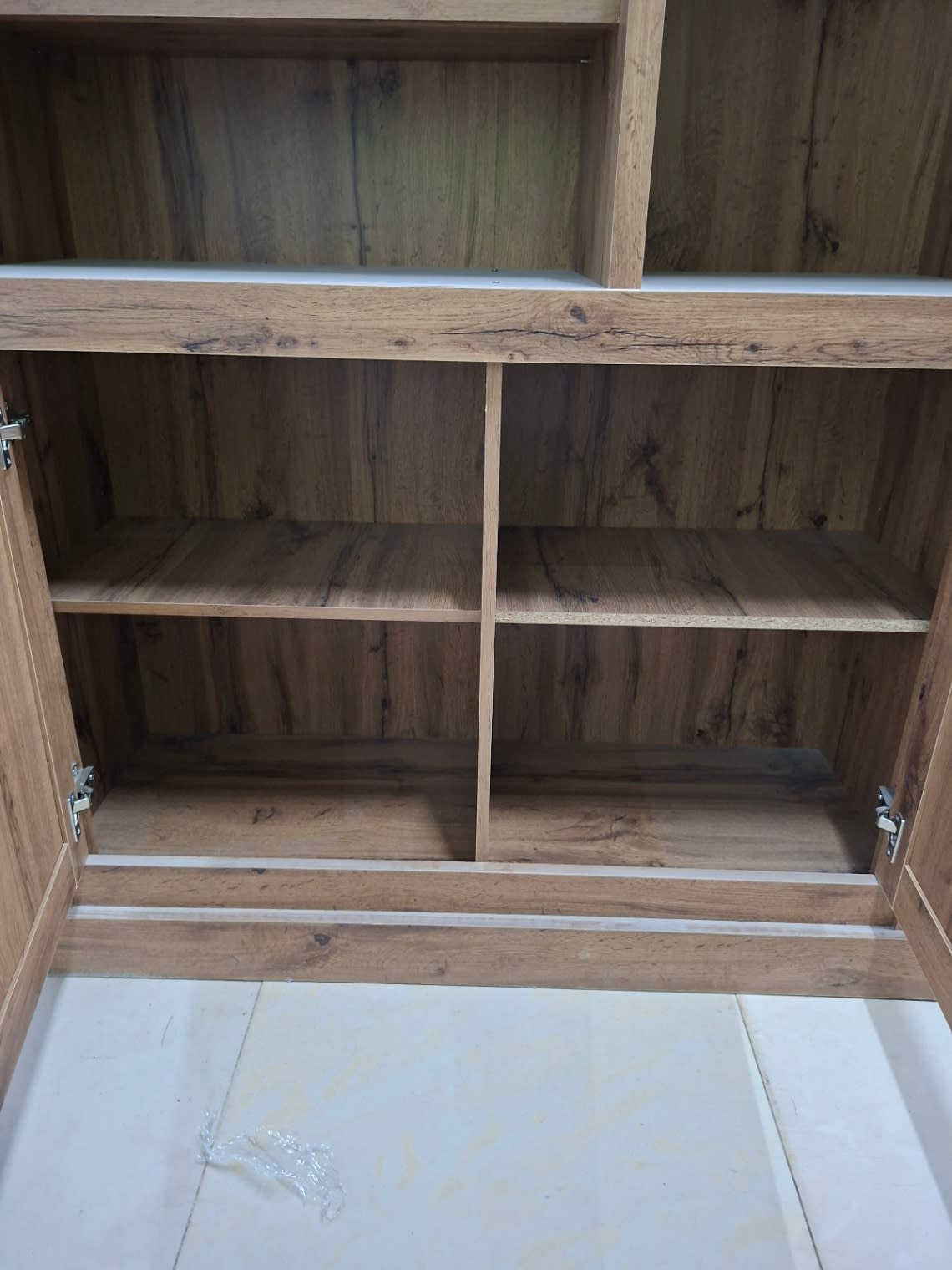 Bookcase Shelving Unit with Cabinet 3