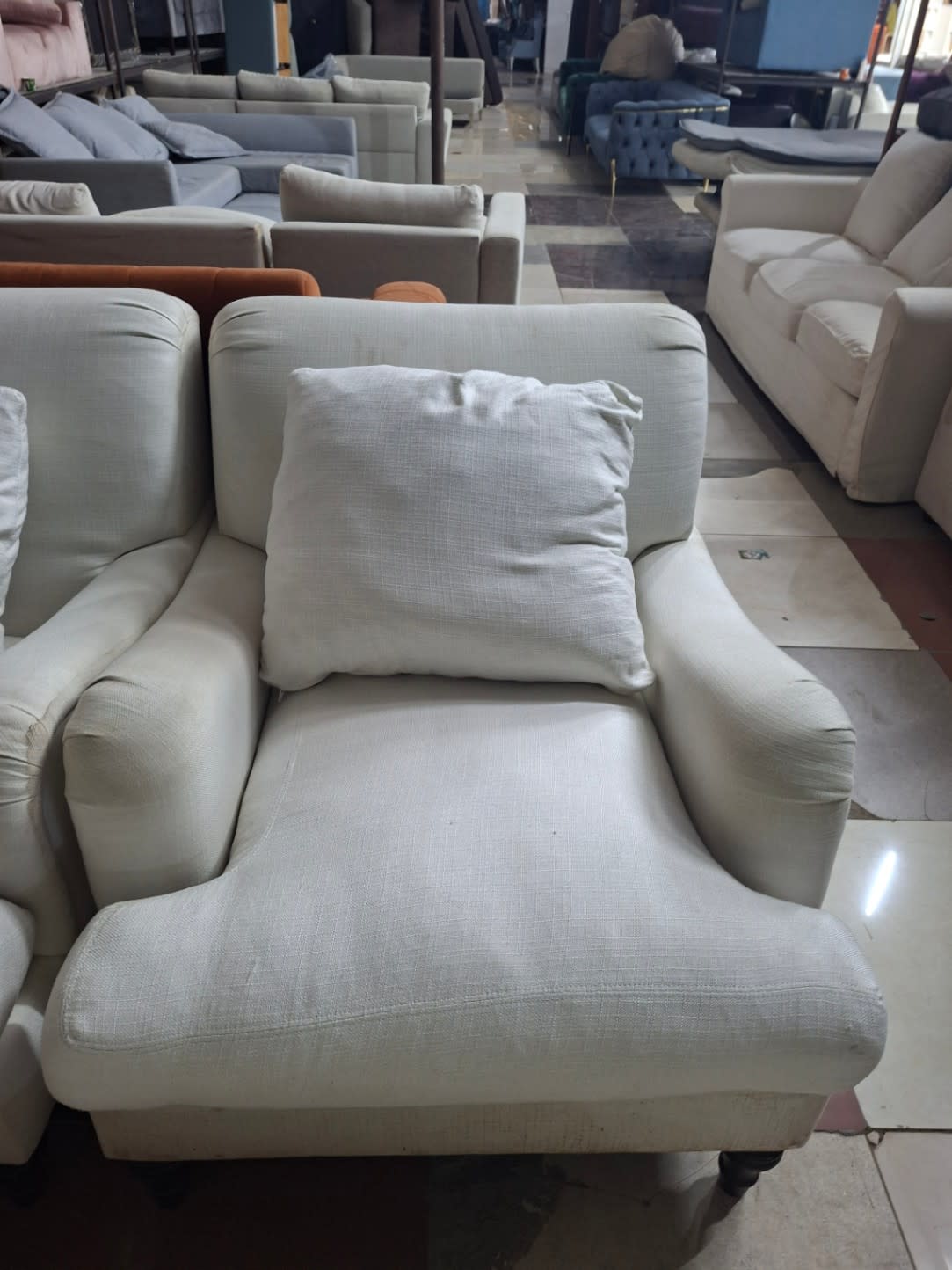 3-Seater Sofa and Armchair Set 2