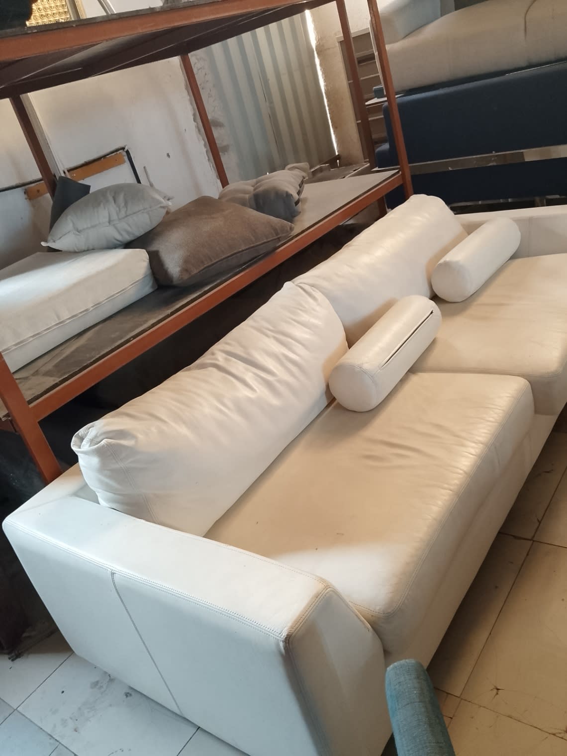 3-Seater Leather Sofa 2