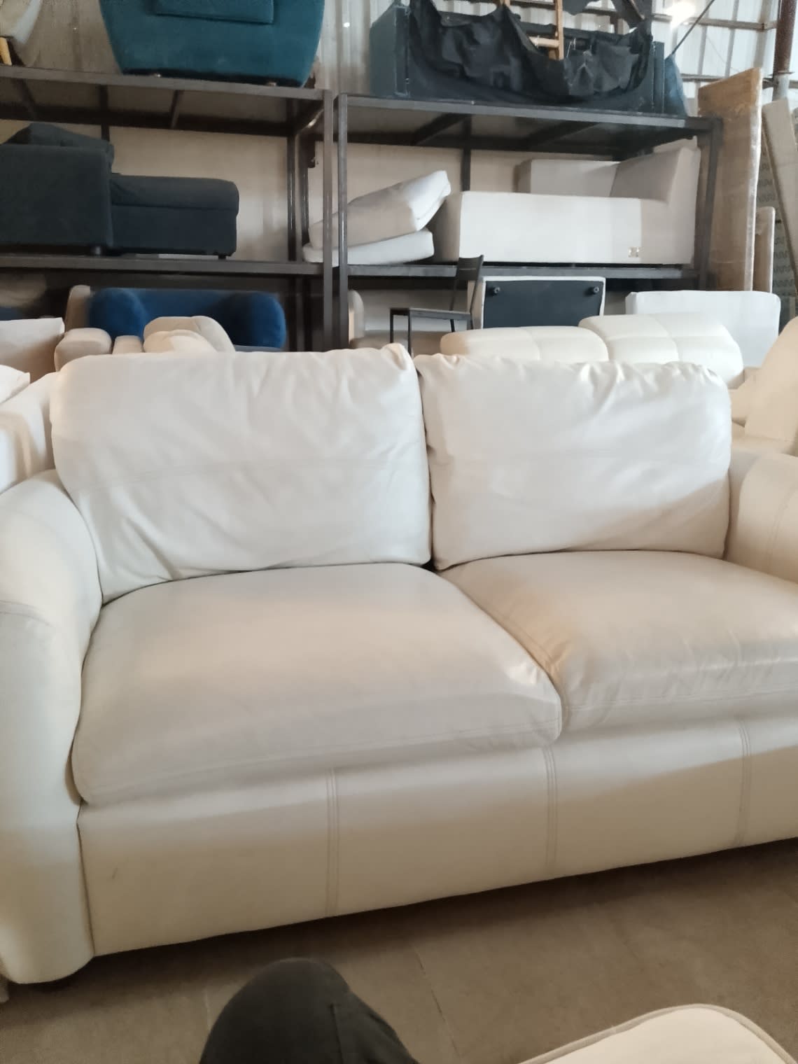 2-Seater Leather Sofa