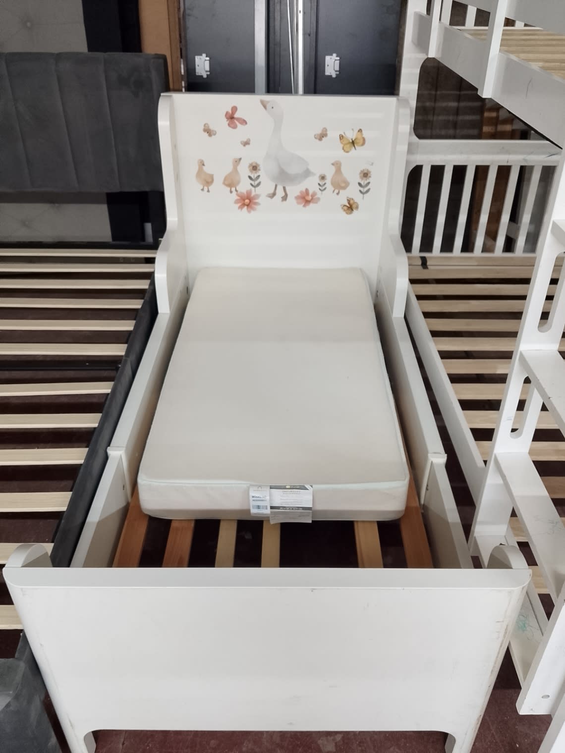 Toddler Bed with Mattress